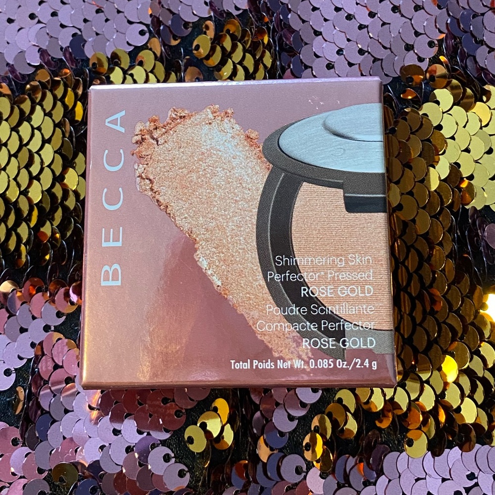 Becca mini shimmering skin perfector in rose gold